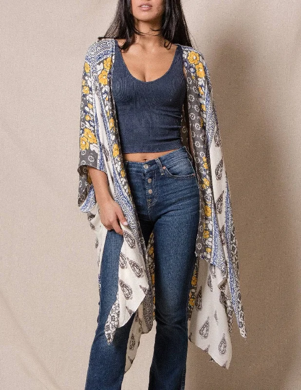 Eliza Long Kimono Wrap