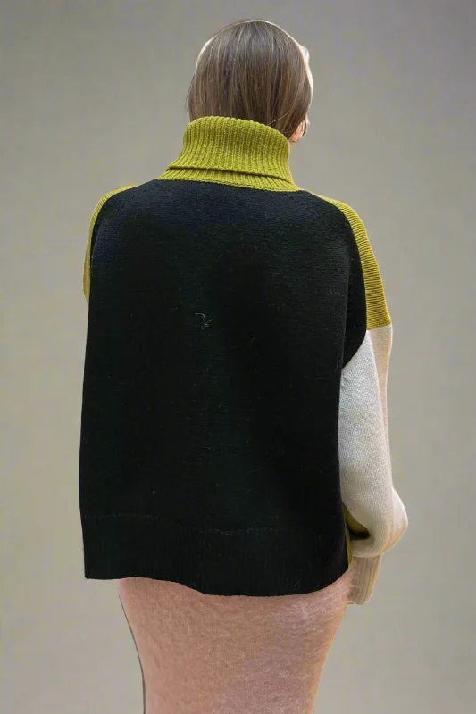 Wolfgang Colorblock Turtleneck