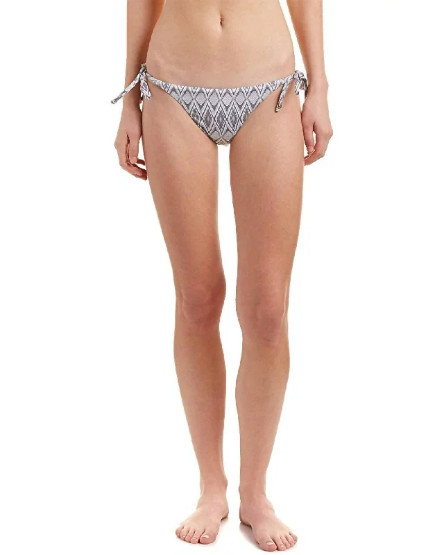 Women's Full Bikini Bottom In Grey