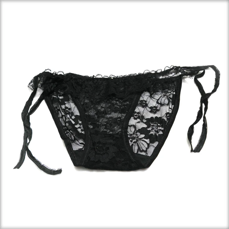 Bikini Style Black Net Panty Tied bikini, Adjustable, Sexy, Comfortable