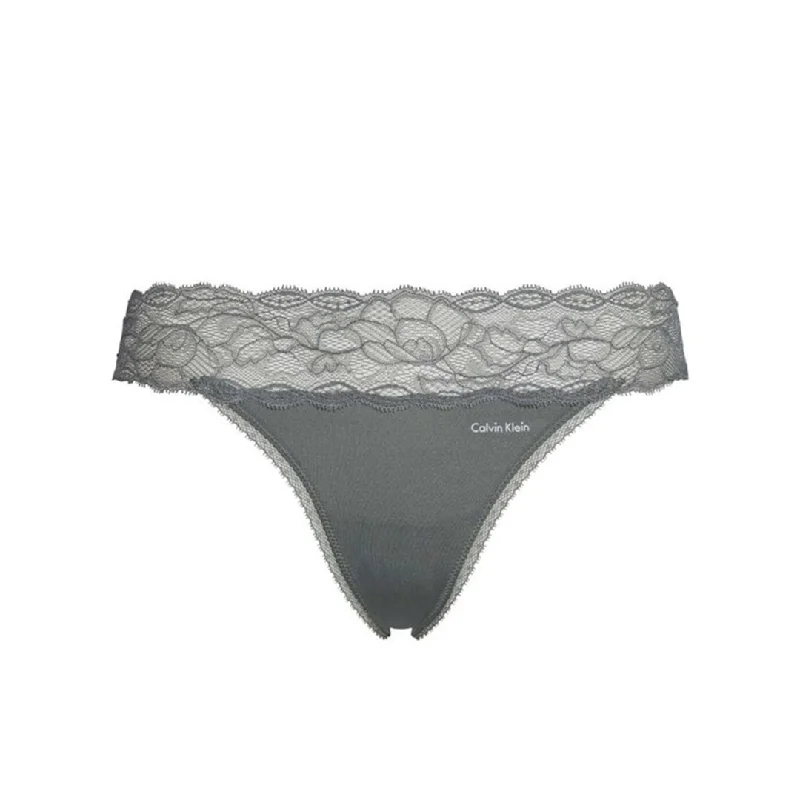 Calvin Klein Grey Bikini Reversible bikini, Two styles, Trendy, Comfortable