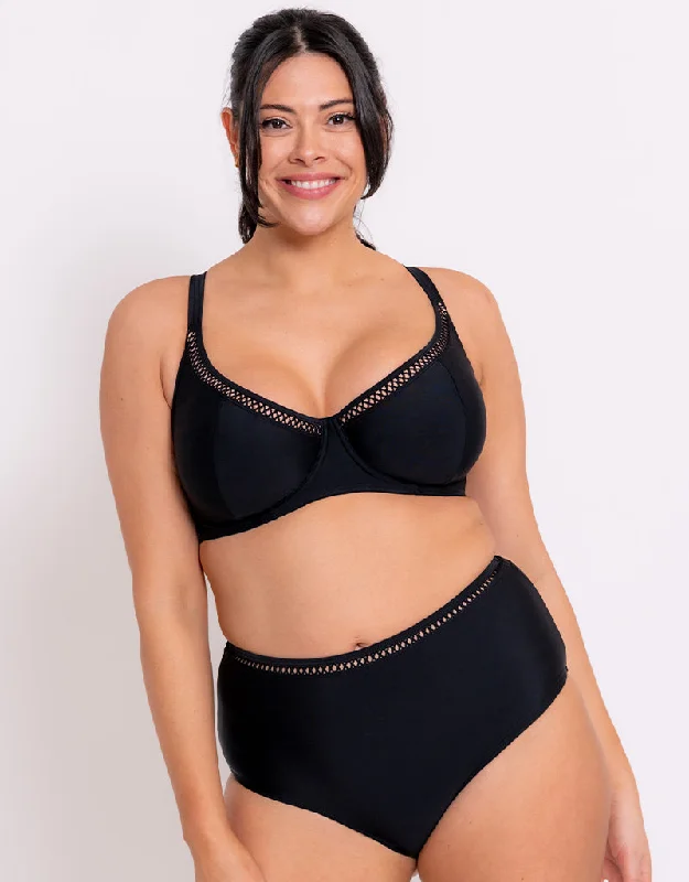 Curvy Kate First Class Multiway Balcony Bikini Top Black Triangle bikini top, Simple, Comfortable, Sexy Curvy Kate First Class Multiway Balcony Bikini Top Black Triangle bikini top, Simple, Comfortable, Sexy
