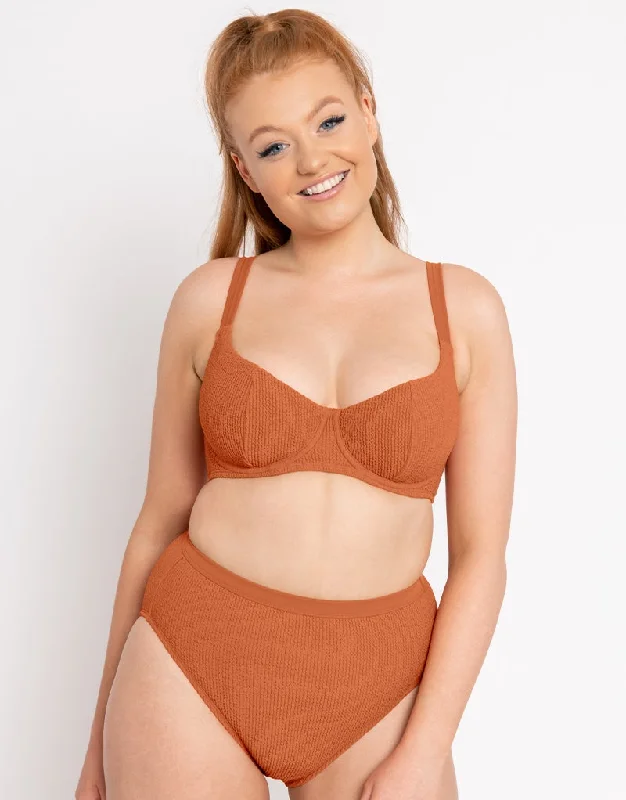 Curvy Kate Holiday Crush Balcony Bikini Top Rust Triangle top bikini, Sexy, Simple, Trendy Curvy Kate Holiday Crush Balcony Bikini Top Rust Triangle top bikini, Sexy, Simple, Trendy
