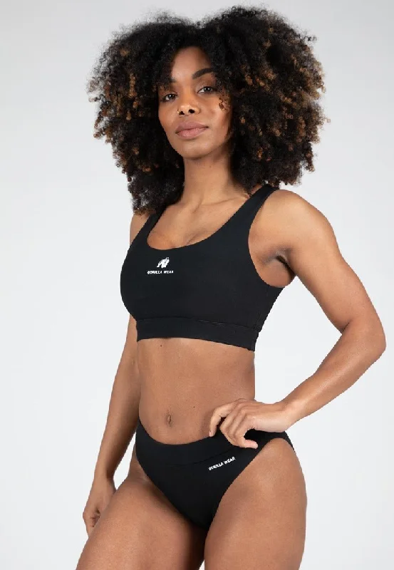 Gorilla Wear Summerville Bikini Top - Black Mesh bikini, Sexy, Fashion-forward, Trendy Gorilla Wear Summerville Bikini Top - Black Mesh bikini, Sexy, Fashion-forward, Trendy