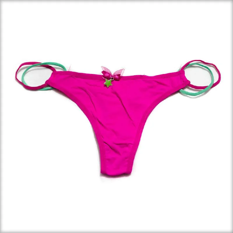 Hot Pink Bikini Panty Sporty bikini top, Comfortable, Activewear, Trendy