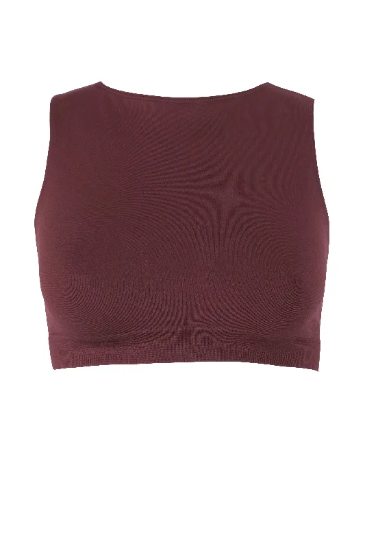 INSPIRE Bikini Bra Top | Maroon Bikini with adjustable straps, Comfortable, Trendy, Sexy