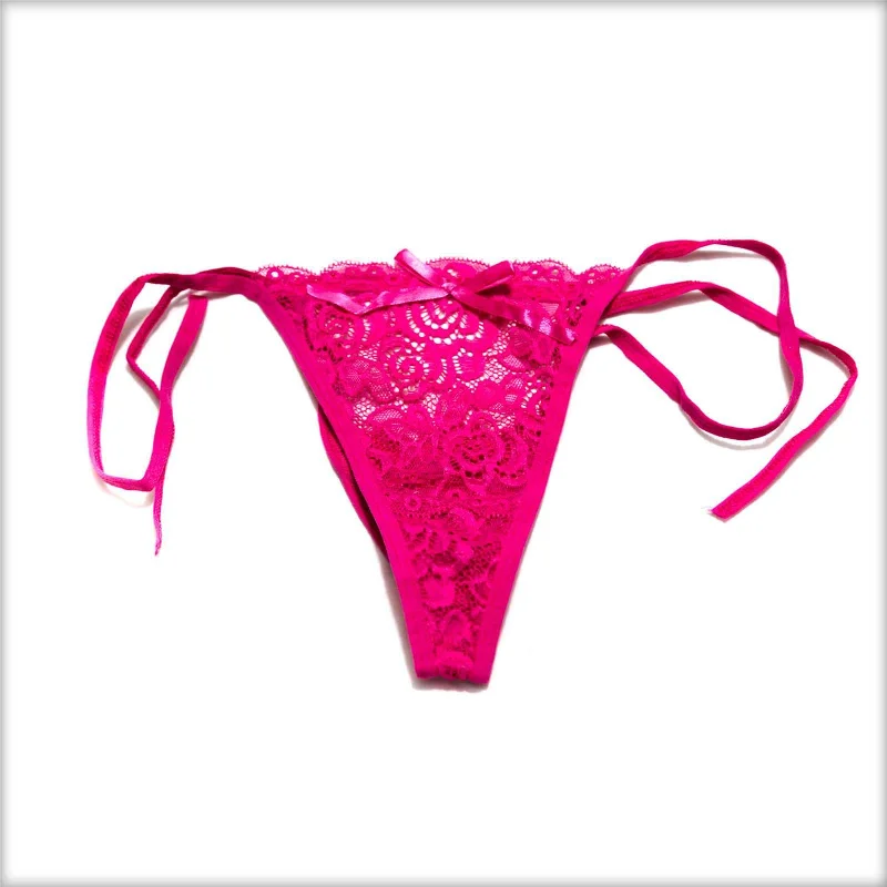 Lace Tie Pink Bikini Panty Sports bikini set, Comfortable, Active, Trendy