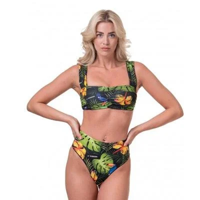Nebbia High-Energy Bikini Top 553 - Jungle Green Sporty bikini set, Comfortable, Activewear, Stylish Nebbia High-Energy Bikini Top 553 - Jungle Green Sporty bikini set, Comfortable, Activewear, Stylish