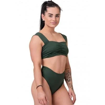 Nebbia High-Energy Bikini Top 553 - Dark Green Sports bikini, Activewear, Comfortable, Trendy Nebbia High-Energy Bikini Top 553 - Dark Green Sports bikini, Activewear, Comfortable, Trendy