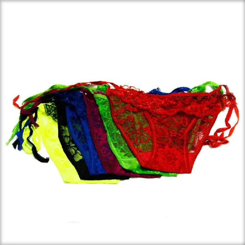 Pack Of 3 Bikini Style Net Panty Sleeveless bikini, Chic, Sexy, Comfortable