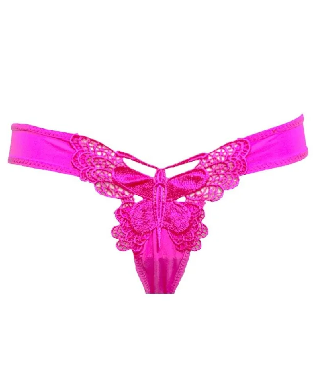 Pink Butterfly Net Lace Panty 6022 - Bikini Type Underwear Wrap bikini, Sexy, Trendy, Chic Pink Butterfly Net Lace Panty 6022 - Bikini Type Underwear Wrap bikini, Sexy, Trendy, Chic
