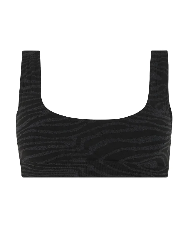 SERENE Bikini Bra Top | Zebra Jacquard Backless two-piece, Sexy, Comfortable, Trendy SERENE Bikini Bra Top | Zebra Jacquard Backless two-piece, Sexy, Comfortable, Trendy