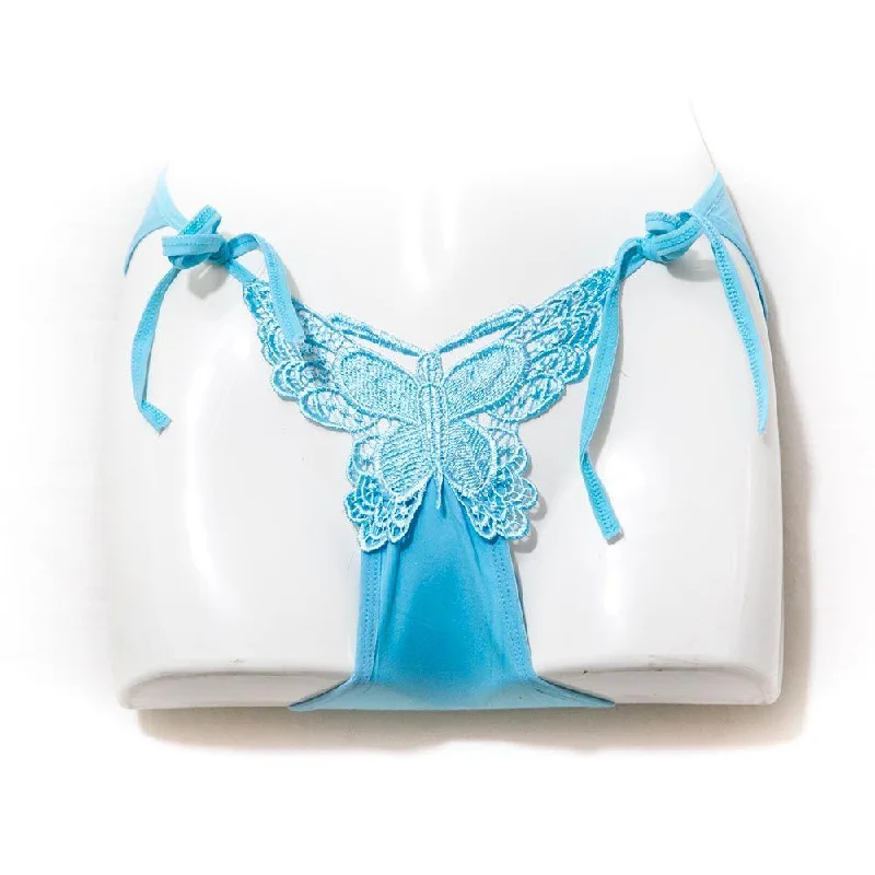 Sky Blue Butterfly Bikini Lingerie For Women Sheer bikini, Sexy, Trendy, Comfortable Sky Blue Butterfly Bikini Lingerie For Women Sheer bikini, Sexy, Trendy, Comfortable