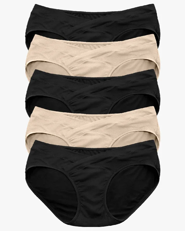 Under-the-Bump Maternity Bikini Underwear - Neutral Halter top bikini set, Sexy, Trendy, Comfortable Under-the-Bump Maternity Bikini Underwear - Neutral Halter top bikini set, Sexy, Trendy, Comfortable