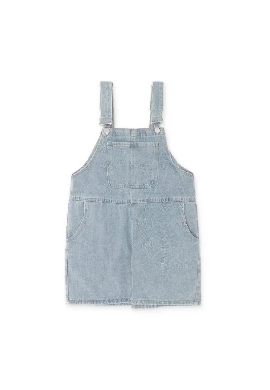 Denim Pocket Short Jumpsuit- Blue Ruffle jumpsuit, Feminine touch, Trendy, Party wear Denim Pocket Short Jumpsuit- Blue Ruffle jumpsuit, Feminine touch, Trendy, Party wear