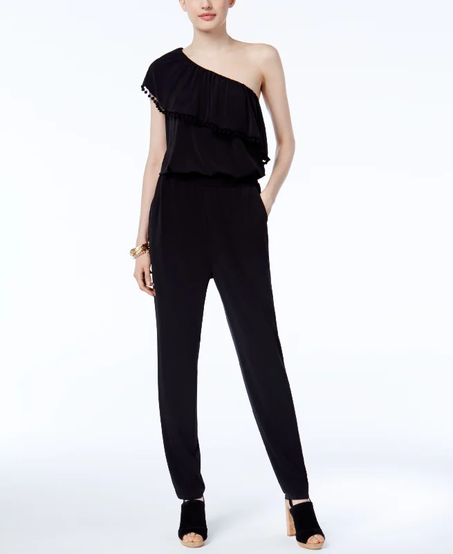 INC International Concepts One Shoulder Jumpsuit Minimalist jumpsuit, Sleek, Stylish, Casual INC International Concepts One Shoulder Jumpsuit Minimalist jumpsuit, Sleek, Stylish, Casual