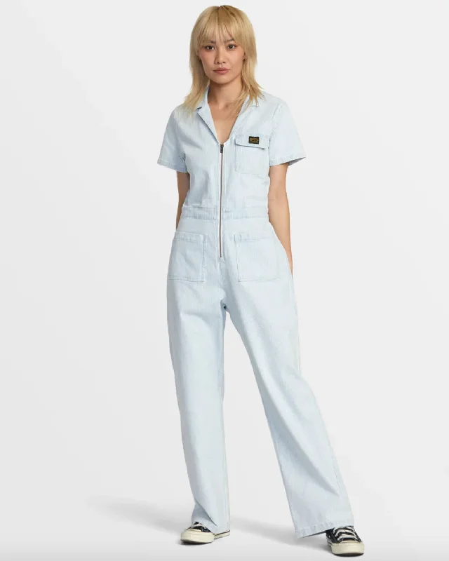 RVCA Womens Spring Shift Jumpsuit Printed jumpsuit, Floral pattern, Bohemian style, Vibrant RVCA Womens Spring Shift Jumpsuit Printed jumpsuit, Floral pattern, Bohemian style, Vibrant