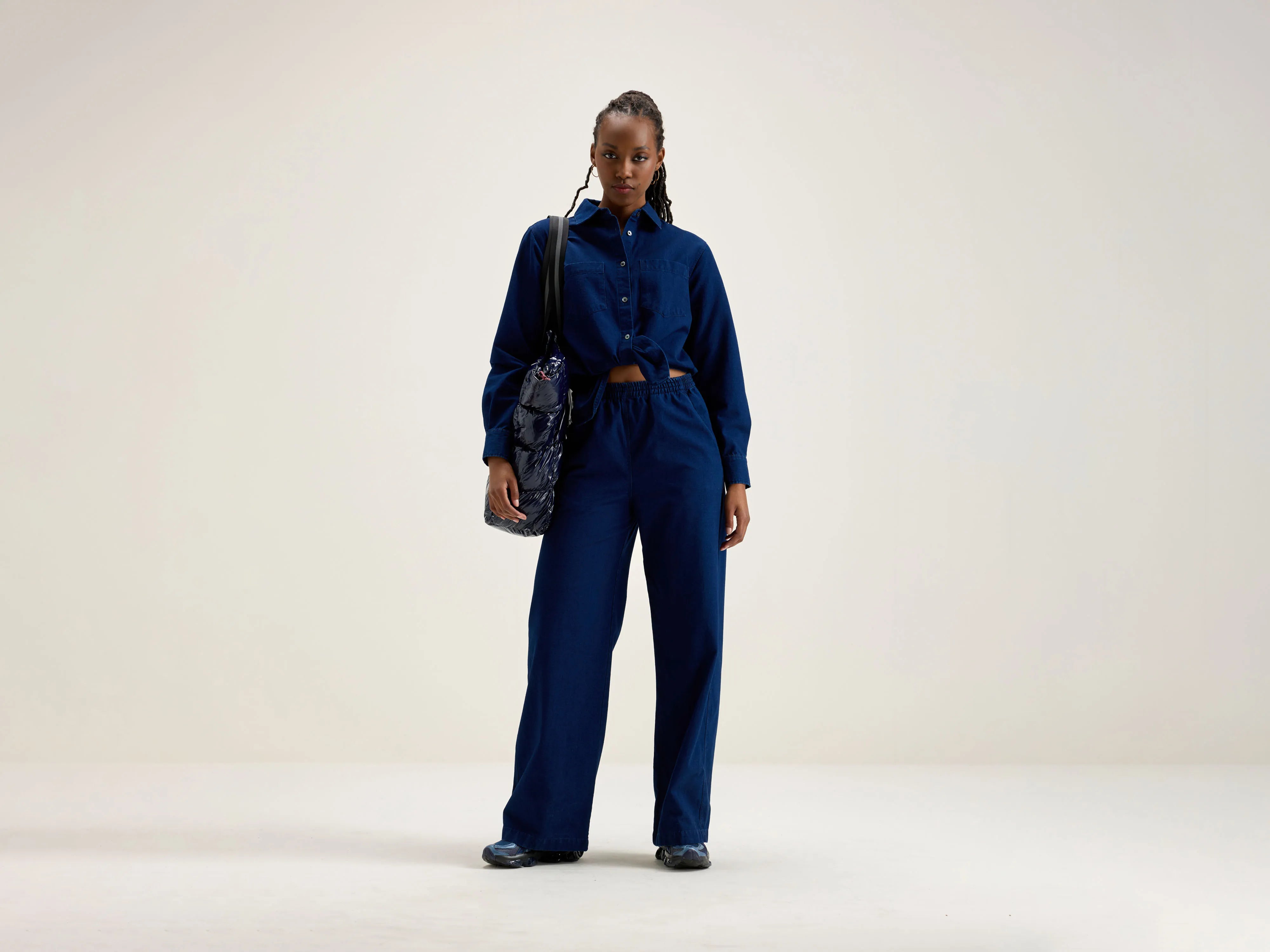 Pedram denim jumpsuit (242 / W / RINSE) High waist jumpsuit, Sleek, Chic, Comfortable Pedram denim jumpsuit (242 / W / RINSE) High waist jumpsuit, Sleek, Chic, Comfortable